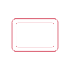 Objects Serving Dishes Ikea Mixtur Serving Dish Large Line Art Illustration Svg, Free Vectors File